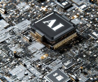 AI caption on a motherboard